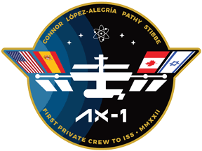 Axiom Space's Ax-1 mission patch