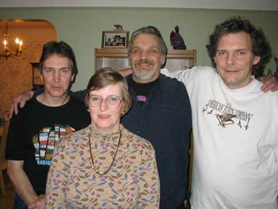 Rex Baker, Dawn Jenkins, Eric Baker and Donald Baker in November 2003