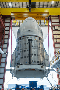 Crew Dragon at Kennedy Space Center