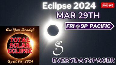 April 8 2024 Eclipse at Everyday Spacer