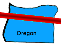 Oregon Eclipse Path