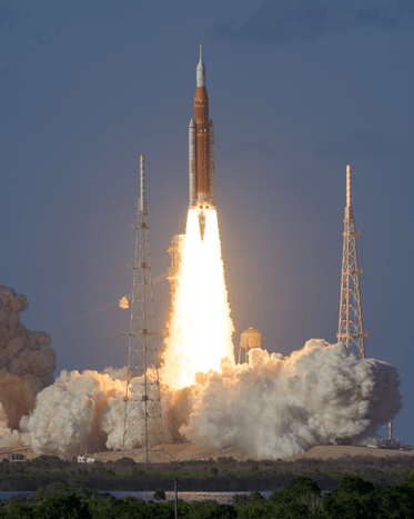 Artemis 11 launch from Kennedy Space Center