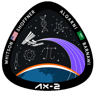 Axiom Space's Ax-2 mission patch