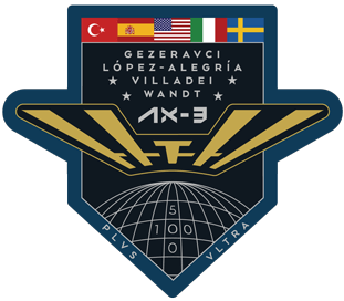 Axiom Space's Ax-33 mission patch