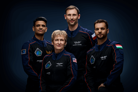 Ax-4 mission crew
