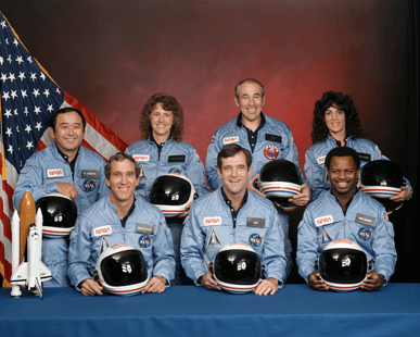 Challenger 51-L mission crewmembers