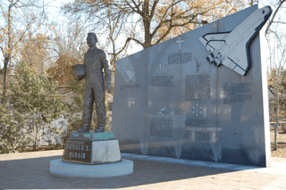 Ronald McNair  memorial at theLife History Center