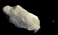 Image of Ida and Dactyl from Galileo courtesy NASA