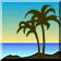 tiny palm tree